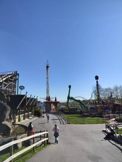 Powerpark retkellä alakoululaisten kanssa
